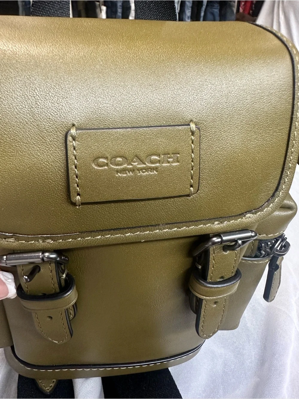 Coach Sprint Sling  Pack  Leather bag .  New no tag